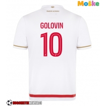 Moške Nogometnih dresov AS Monaco Aleksandr Golovin #10 Domači 2025-26 Kratki rokavi
